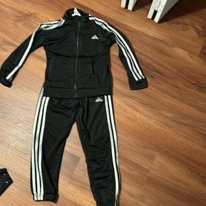 Adidas jogger set size 6x. Worn only once for a special party. Laundered.
